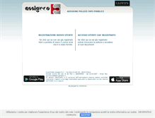 Tablet Screenshot of entipubblici.assigeco.it